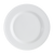 CAC China EVT-21 12" Dia. Bone White Porcelain Round Everest Plate (1 Dozen)