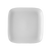 CAC China OXF-C20 Bone White Porcelain Square Oxford Plate (1 Dozen)