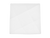 CAC China QZT-7 Super White Porcelain Square Crystal Plate (3 Dozen Per Case)