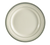CAC China GS-9 9.75" Dia. American White Ceramic Round Greenbrier Plate (2 Dozen Per Case)