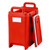 Cambro 350LCD158 3-3/8 Gallon Hot Red Soup Carrier Plastic