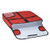 Winco BGPZ-20 20" x 20" x 5"H Red Pizza Delivery Bag