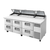 True TPP-AT-93D-6-HC 93.5" W Three Door Three Door Pizza Prep