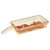 Cambro 32HP1H150 H-Pan 1/3 Size Amber High Heat Hot Food Pan 2-1/2" Deep