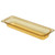 Cambro 22LPHP150 H-Pan 1/2 Size Amber High Heat Hot Food Pan 2-1/2" Deep - 6/Case