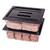Cambro 24CW135 Camwear 1/2 Size Clear Food Pan 4" Deep