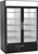 Beverage Air MMRF49HC-1-A-BW 52"W Two-Section Glass Door MarketMax DUAL TEMP Merchandiser