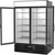 Beverage Air MMRF49HC-1-A-BW 52"W Two-Section Glass Door MarketMax DUAL TEMP Merchandiser