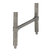 Advance Tabco SU-10A-X Special Value Upgrade Underbar Legs to 18" Stainless Steel Legs