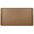 Cambro 1222D508 12" X 22" Rectangular Suede Brown Dietary Tray - 12/Case