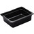 Cambro 24CW110 Camwear 1/2 Size Black Food Pan 4" Deep - 6/Case