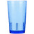 Cambro D8608 8 Oz. Sapphire Blue SAN Plastic Crackled Design Del Mar Tumbler - 36/Case