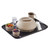 Cambro MDSB9457 9 Oz. Polypropylene Gray Wheat The Shoreline Collection Bowl - 48/Case