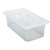 Cambro 34PP190 1/3 Size Translucent Food Pan 4" Deep - 6/Case