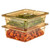 Cambro 24HP150 H-Pan 1/2 Size Amber High Heat Hot Food Pan 4" Deep