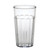 Cambro NT12152 12.6 Oz. Clear SAN Plastic Fluted Newport Tumbler