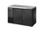 True TBB24-48-2S-Z1-SFT-B-1 49.13"W Two-Section Solid Door Back Bar Cooler
