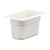Cambro 94CW148 Camwear 1/9 Size White Food Pan 4" Deep - 6/Case