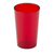 Cambro 950P156 9.8 Oz. Ruby Red SAN Plastic Textured Exterior Colorware Tumbler - 72/Case