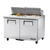 True TSSU-48-12-HC 48-3/8"W Two Door Sandwich/Salad Unit