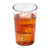 Cambro 950P152 9.8 Oz. Clear SAN Plastic Textured Exterior Colorware Tumbler
