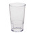 Cambro LDT16152 16 Oz. Clear SAN Plastic Lido Tumbler - 36/Case