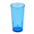 Cambro D16608 16 Oz. Sapphire Blue Crackled Design Del Mar Tumbler