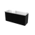 Asber ABBC-78 80" W Three-Section Solid Door Back Bar Cooler