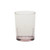 Cambro D14152 14 Oz. Clear SAN Plastic Crackled Design Del Mar Tumbler - 36/Case