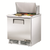 True TFP-32-12M-HC 32.13" W Stainless Steel 1 Solid Door with 2 Wire Shelves Sandwich and Salad Unit - 115 Volts