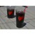 Cambro 2000P152 22 Oz. Clear SAN Plastic Textured Exterior Colorware Tumbler - 72/Case