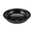 Cambro RSB6CW110 18.8 oz Black Camwear Round Ribbed Bowl - 12/Case