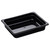 Cambro 22HP110 H-Pan 1/2 Size Black High Heat Hot Food Pan 2-1/2" Deep - 6/Case