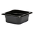 Cambro 62CW110 Camwear 1/6 Size Black Food Pan 2-1/2" Deep