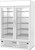 Beverage Air MMRF49HC-1-A-WW 52"W Two-Section Glass Door MarketMax DUAL TEMP Merchandiser