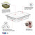 Cambro 22CW135 Camwear 1/2 Size Clear Food Pan 2-1/2" Deep
