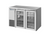 True TBB24-48-2G-Z1-SFT-S-1 49.13"W Two-Section Glass Door Back Bar Cooler