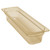 Cambro 24LPHP150 H-Pan 1/2 Size Amber High Heat Hot Food Pan 4" Deep - 6/Case