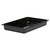 Cambro 12CW110 Camwear Full Size Black Food Pan 2-1/2" Deep - 6/Case