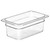 Cambro 44CW135 Camwear 1/4 Size Clear Food Pan 4" Deep