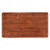 Cambro 1222D309 12" X 22" Rectangular Java Teak Dietary Tray