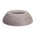 Cambro MDSD9457 3.19" H Polypropylene Gray The Shoreline Collection Dome - 12/Case
