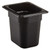 Cambro 86CW110 Camwear 1/8 Size Black Food Pan 6" Deep - 6/Case