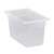 Cambro 46PP190 1/4 Size Translucent Food Pan 6" Deep - 6/Case