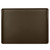 Cambro 1520D116 15" X 20.18" Rectangular Brazil Brown Dietary Tray - 12/Case
