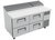 True TPP-AT-67D-4-HC 67.38"W One Drawer Pizza Prep