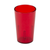 Cambro 500P156 5.2 Oz. Ruby Red SAN Plastic Textured Exterior Colorware Tumbler - 72/Case