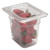 Cambro 86CW135 Camwear 1/8 Size Clear Food Pan 6" Deep - 6/Case