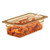 Cambro 34HP150 H-Pan 1/3 Size Amber High Heat Hot Food Pan 4" Deep