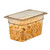 Cambro 46HP150 H-Pan 1/4 Size Amber High Heat Hot Food Pan 6" Deep